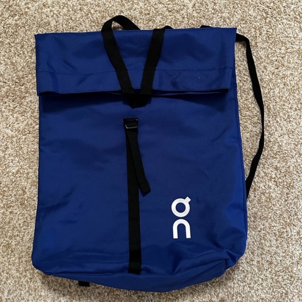 On Running Blue Backpack Tote
